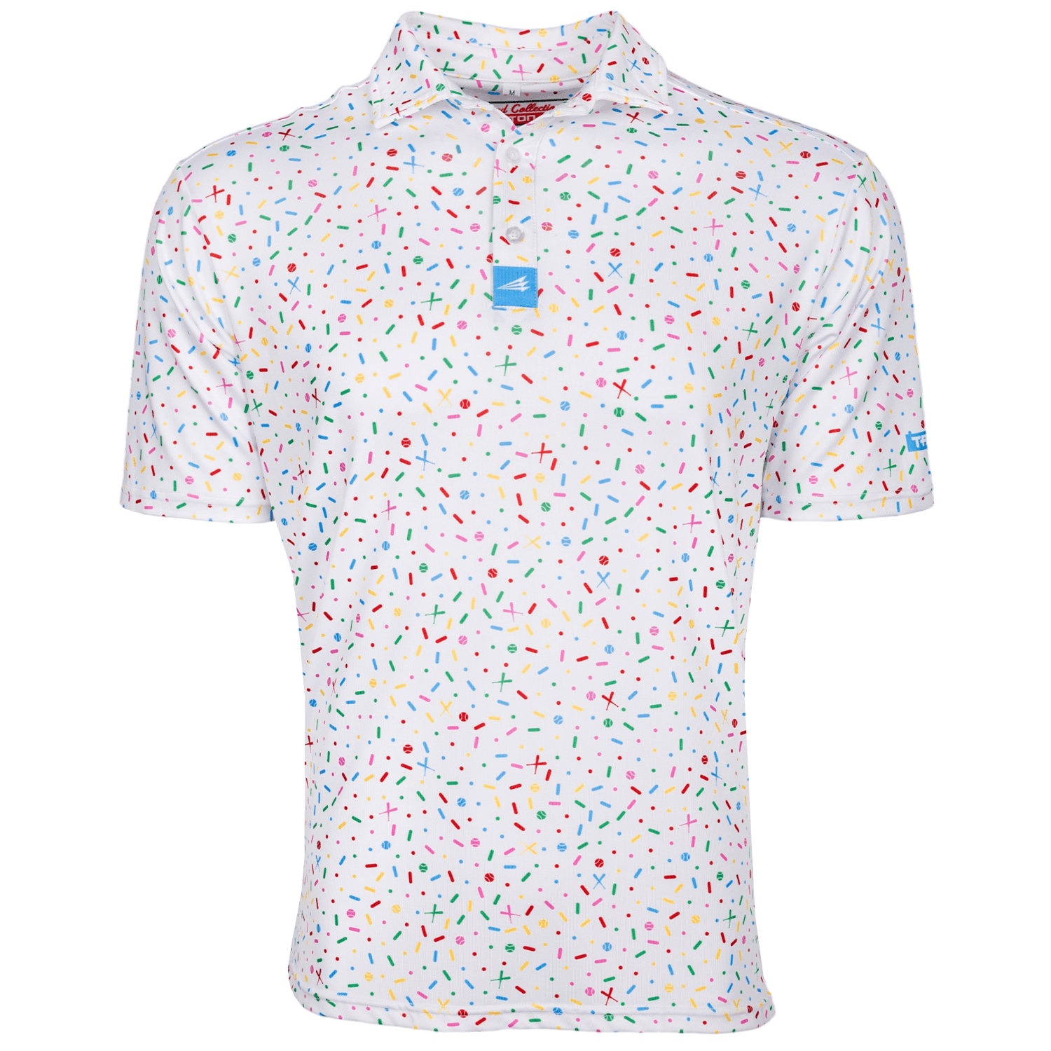 Sprinkles and Seams Lifestyle Baseball Polo