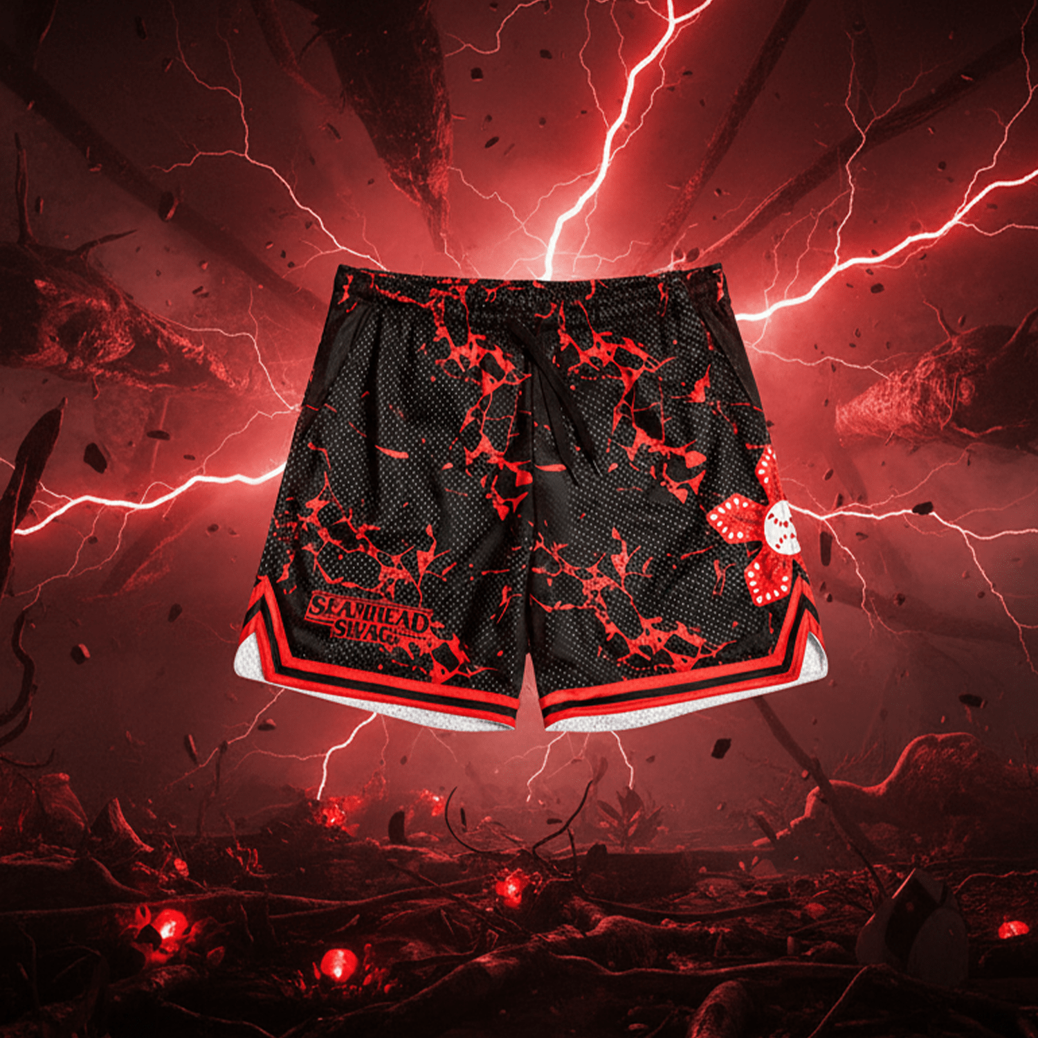 Stranger Swings Baseball Mesh Shorts