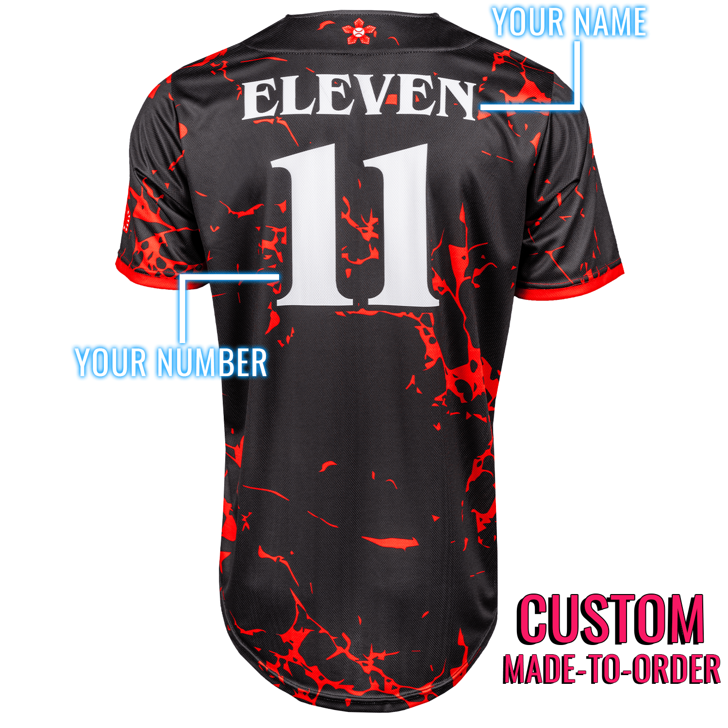 Stranger Swings Lifestyle Baseball Jersey *CUSTOM*